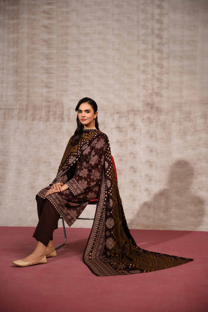 Nishat Linen - 3 Piece - Printed Suit - 42303183