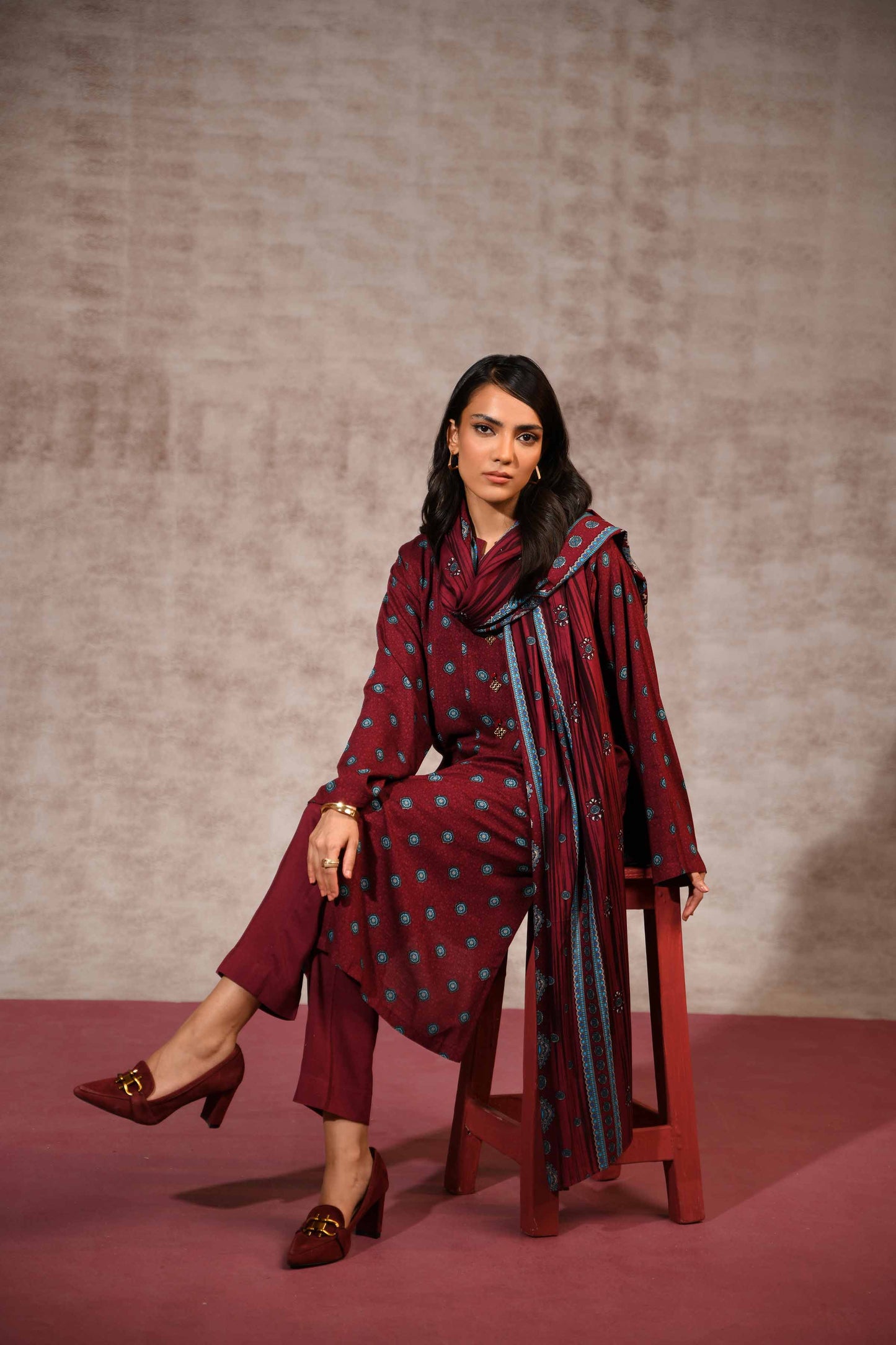 Nishat Linen - 3 Piece - Printed Suit - 42303184