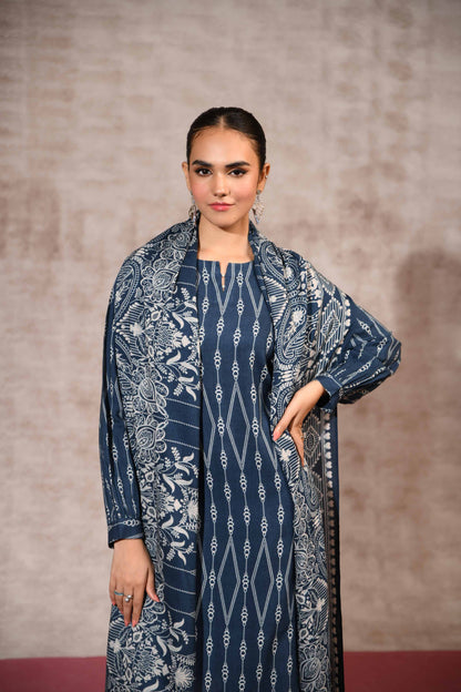 Nishat Linen - 3 Piece - Printed Suit - 42303186