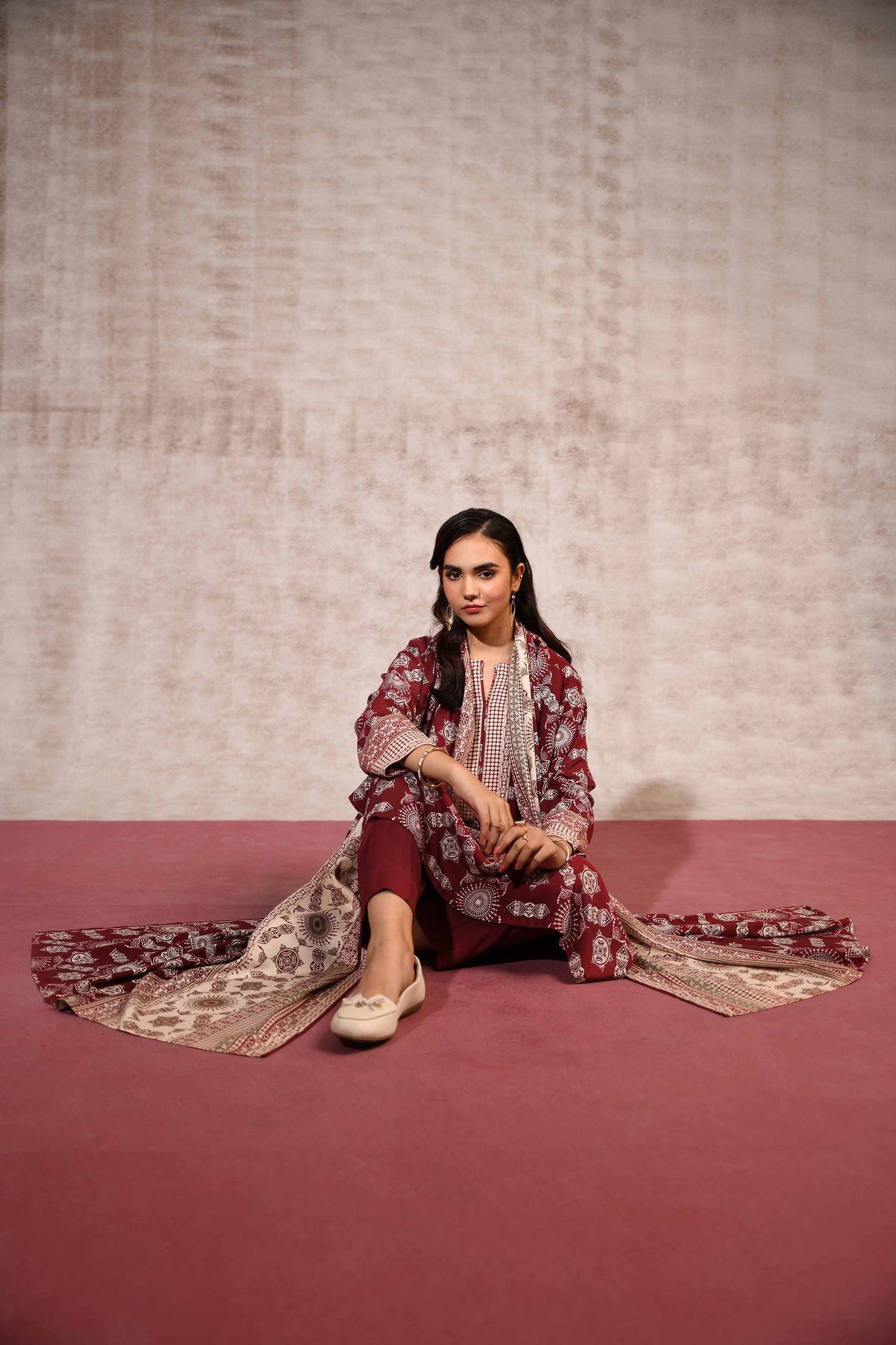 Nishat Linen - 3 Piece - Printed Suit - 42303187