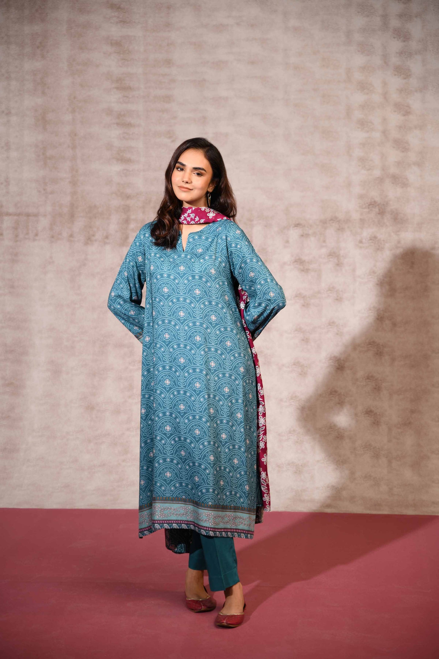 Nishat Linen - 3 Piece - Printed Suit - 42303188