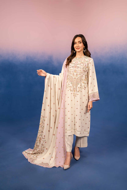 Nishat Linen - 3 Piece - Digital Printed Suit - 42303192