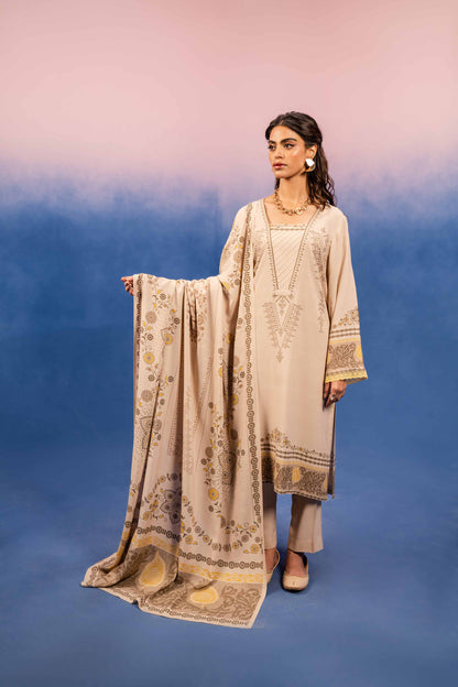 Nishat Linen - 3 Piece - Digital Printed Suit - 42303199