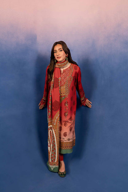 Nishat Linen - 3 Piece - Digital Printed Suit - 42303200