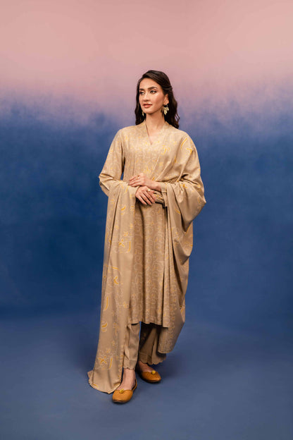 Nishat Linen - 3 Piece - Printed Suit - 42303201