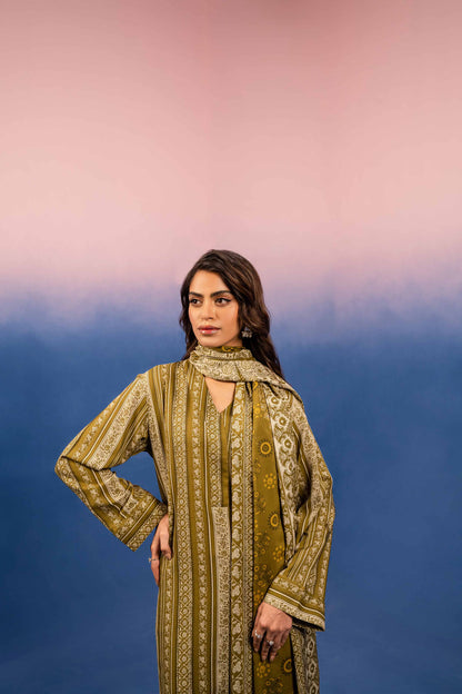 Nishat Linen - 3 Piece - Printed Suit - 42303202