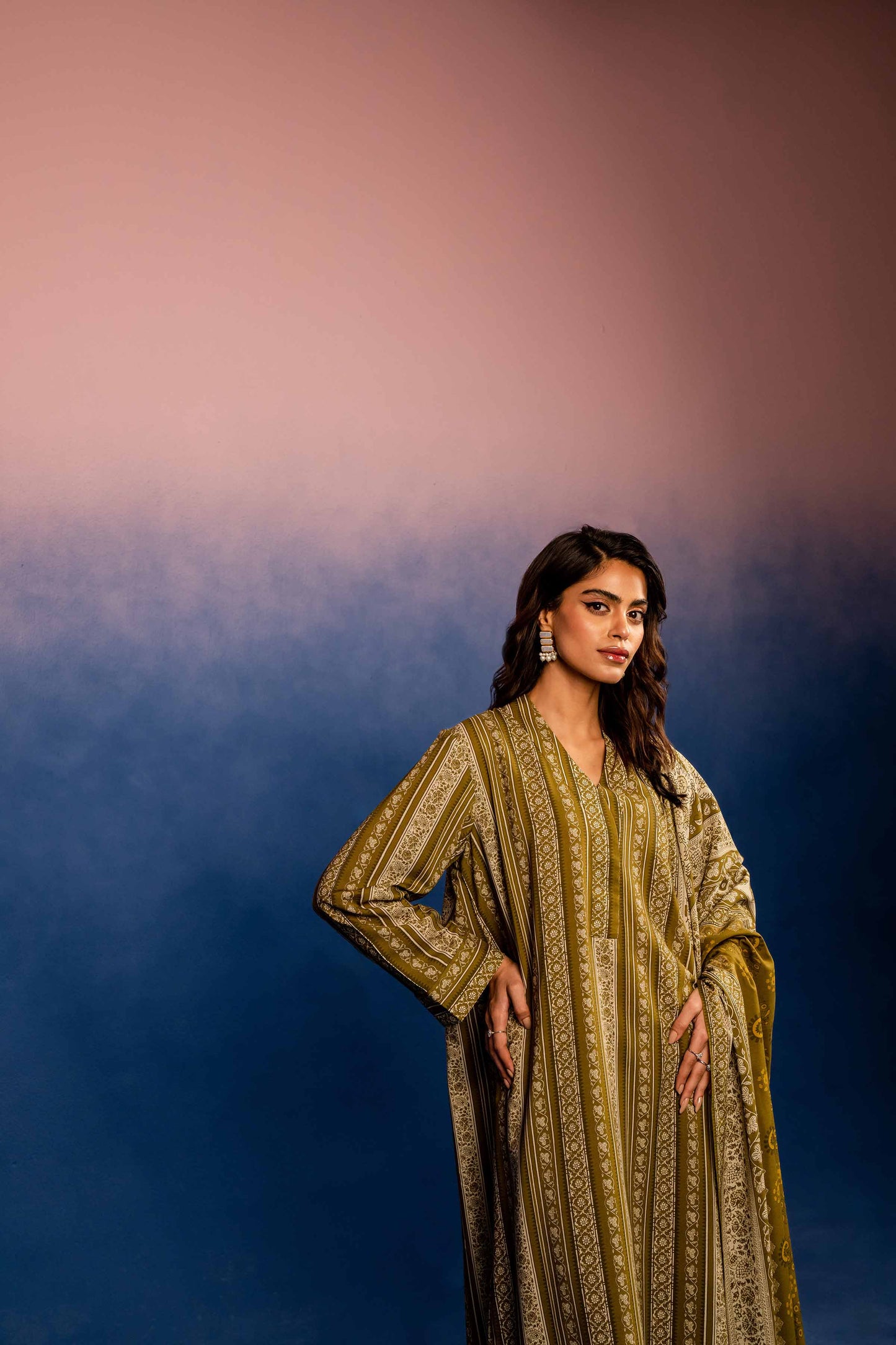 Nishat Linen - 3 Piece - Printed Suit - 42303202