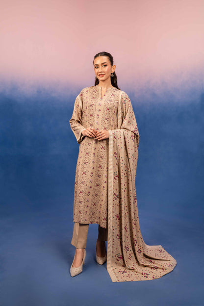 Nishat Linen - 3 Piece - Printed Suit - 42303204