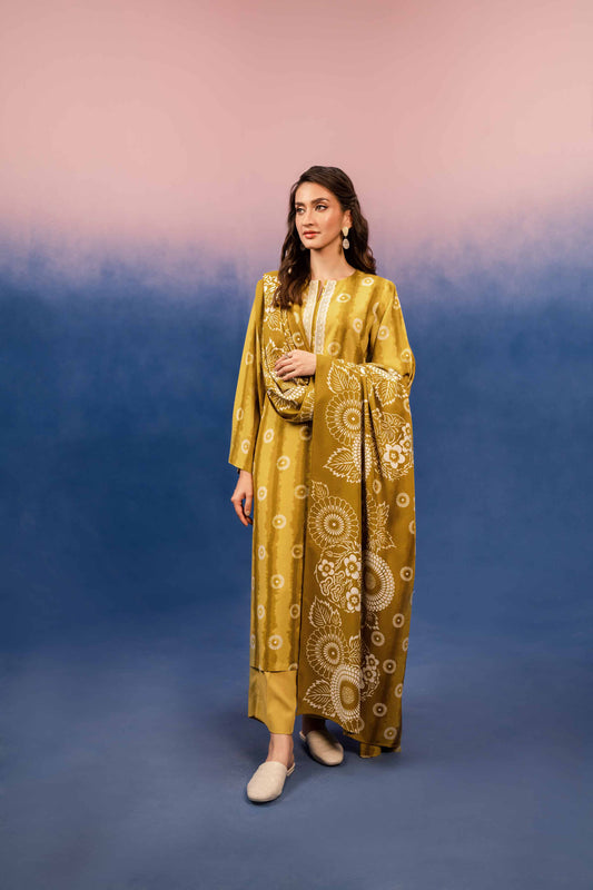 Nishat Linen - 3 Piece - Printed Suit - 42303209