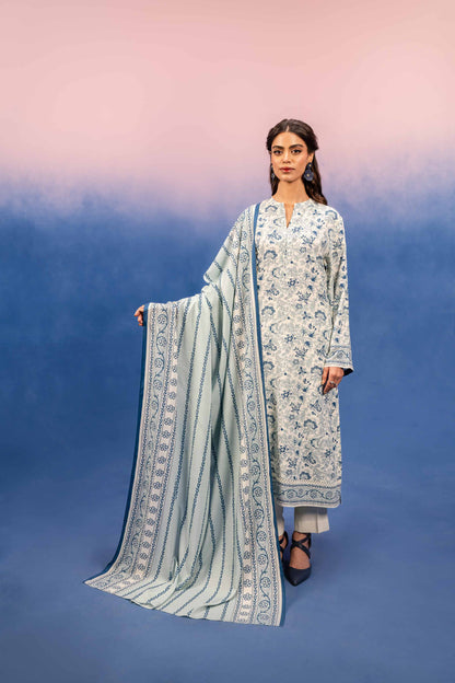 Nishat Linen - 3 Piece - Printed Suit - 42303210