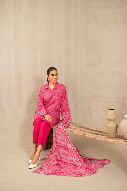 Nishat Linen - 3 Piece - Printed Suit - 42303221