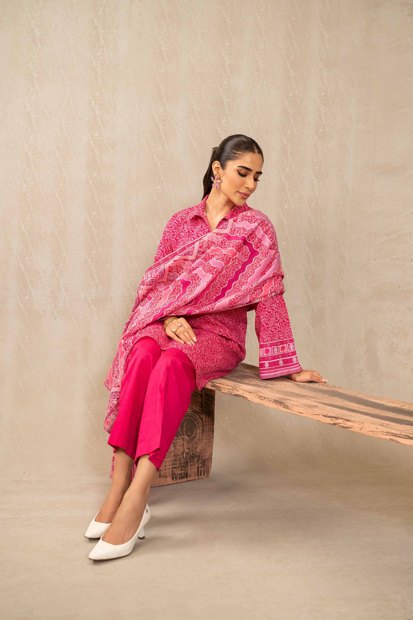 Nishat Linen - 3 Piece - Printed Suit - 42303221