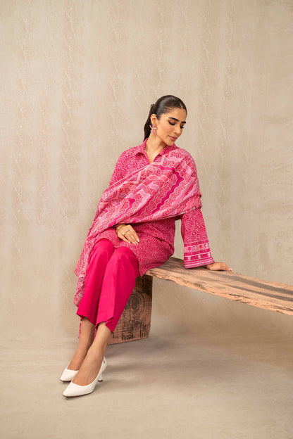 Nishat Linen - 3 Piece - Printed Suit - 42303221