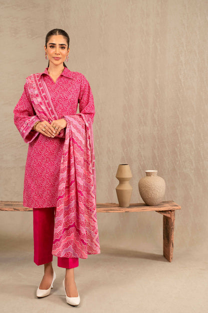 Nishat Linen - 3 Piece - Printed Suit - 42303221