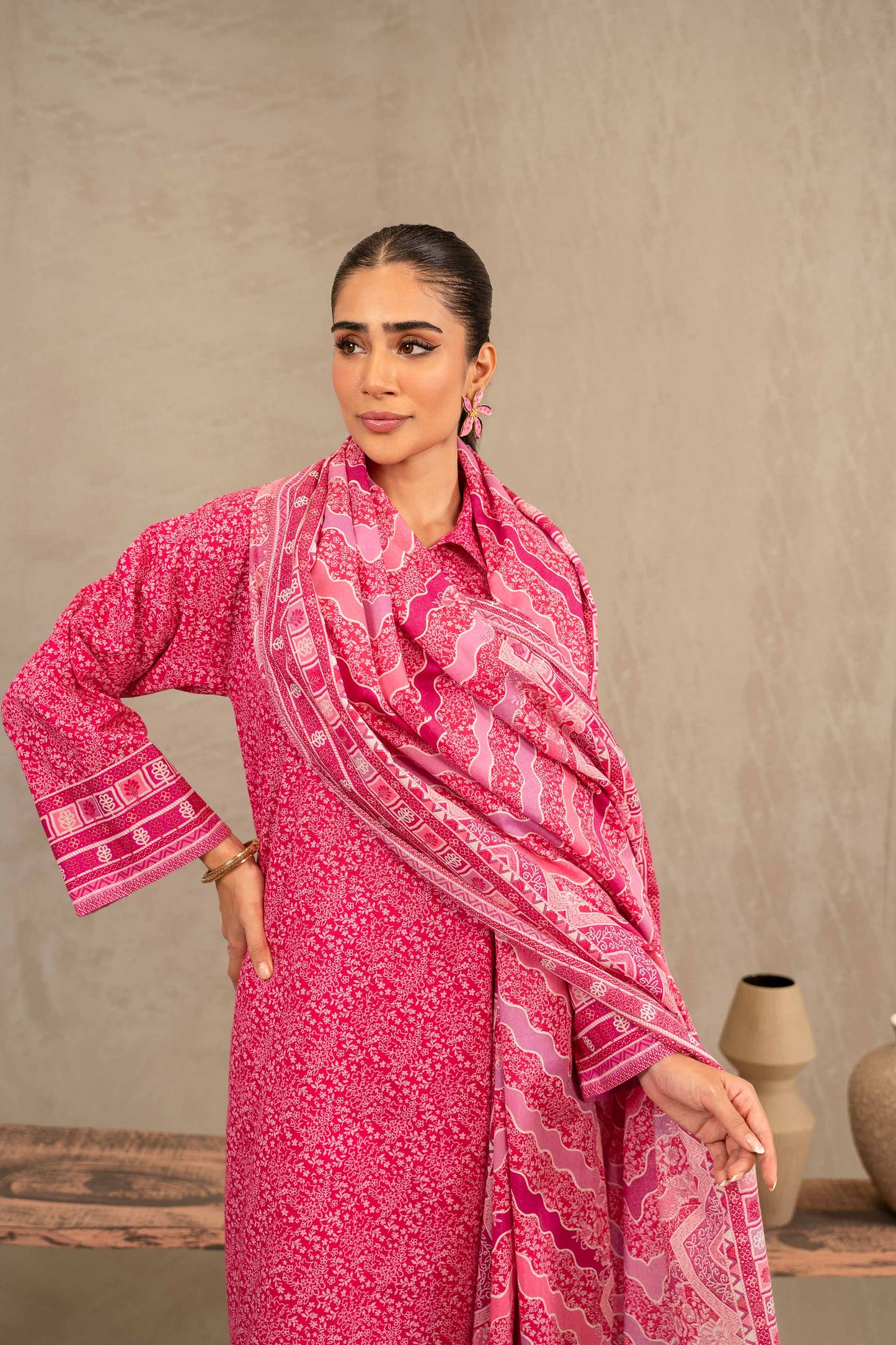 Nishat Linen - 3 Piece - Printed Suit - 42303221