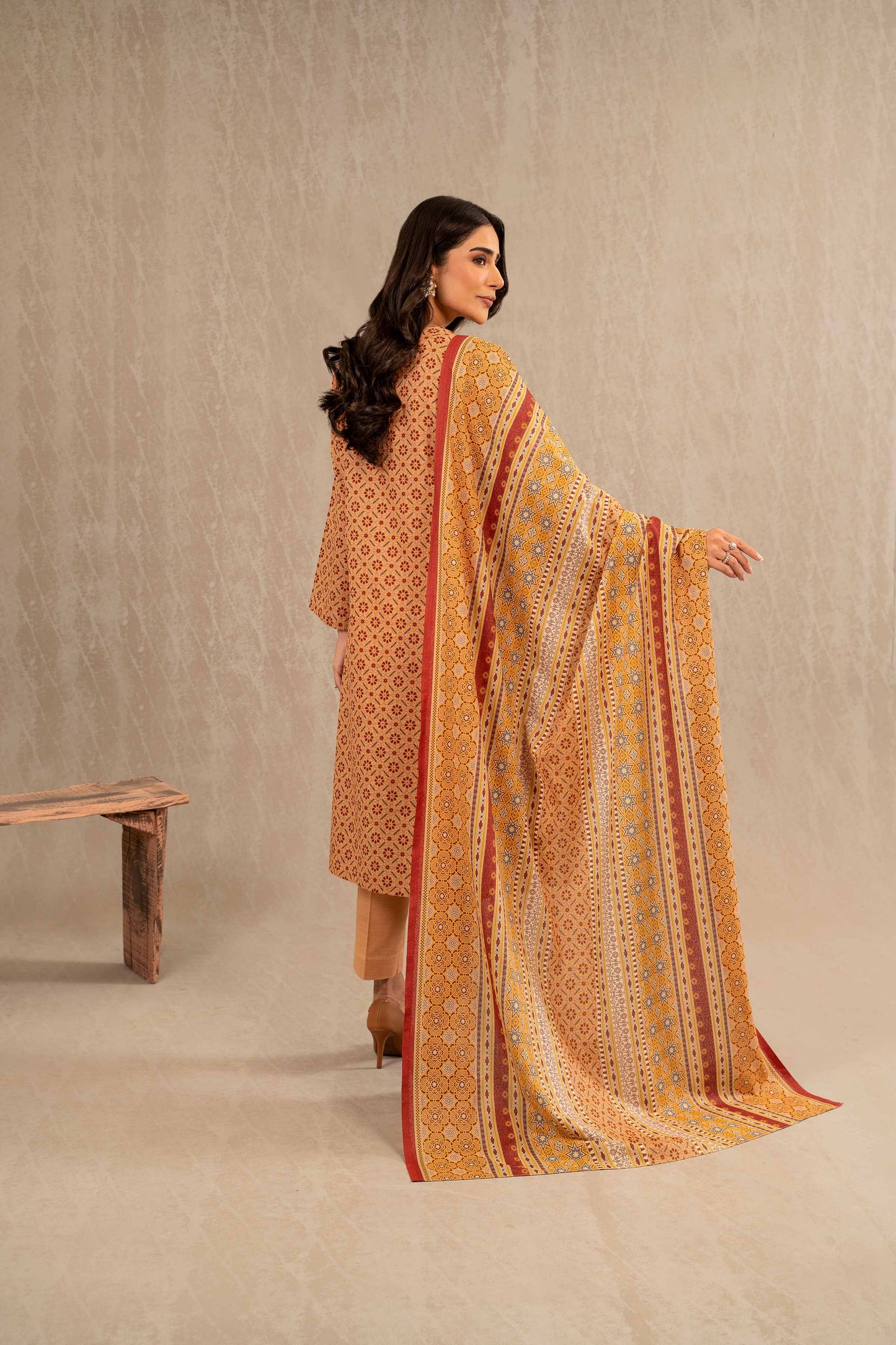 Nishat Linen - 3 Piece - Printed Suit - 42303222