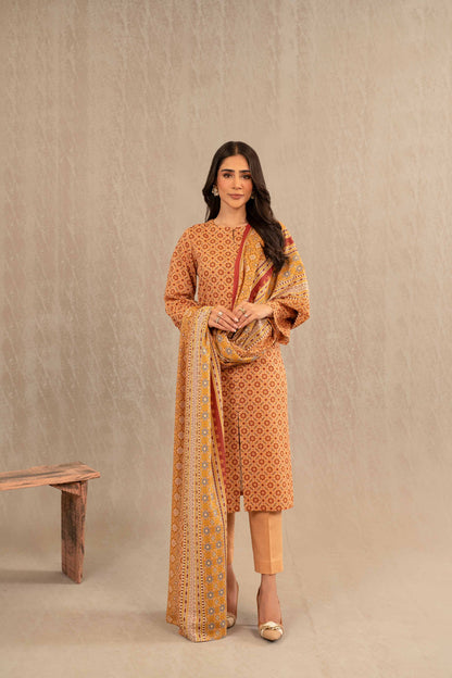 Nishat Linen - 3 Piece - Printed Suit - 42303222