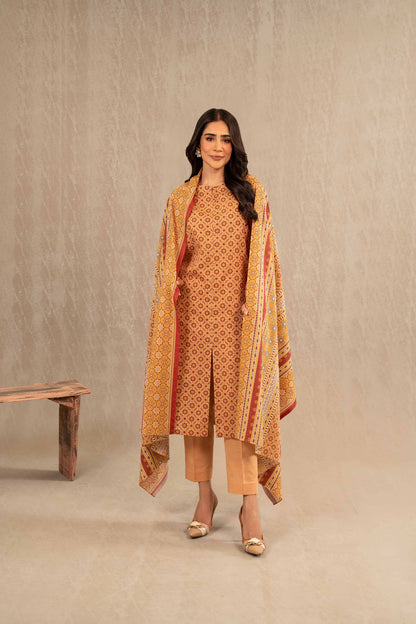 Nishat Linen - 3 Piece - Printed Suit - 42303222