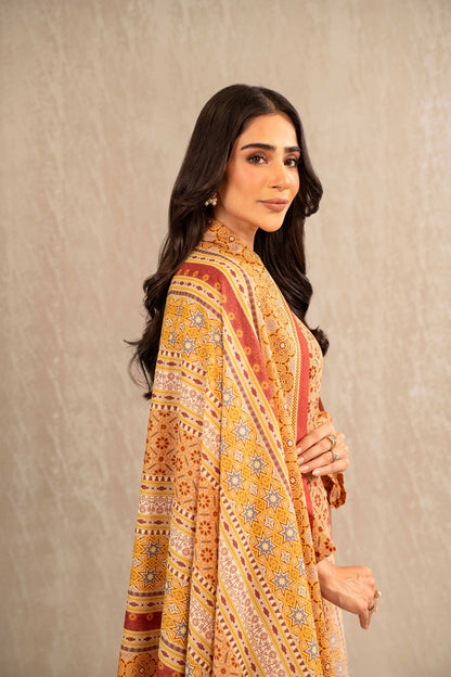 Nishat Linen - 3 Piece - Printed Suit - 42303222