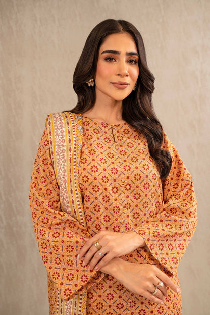 Nishat Linen - 3 Piece - Printed Suit - 42303222