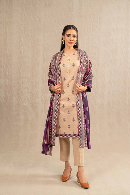 Nishat Linen - 3 Piece - Printed Suit - 42303223