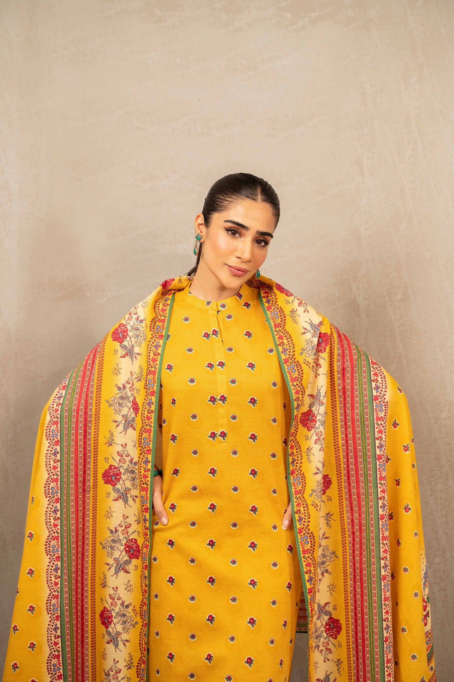 Nishat Linen - 3 Piece - Printed Suit - 42303225