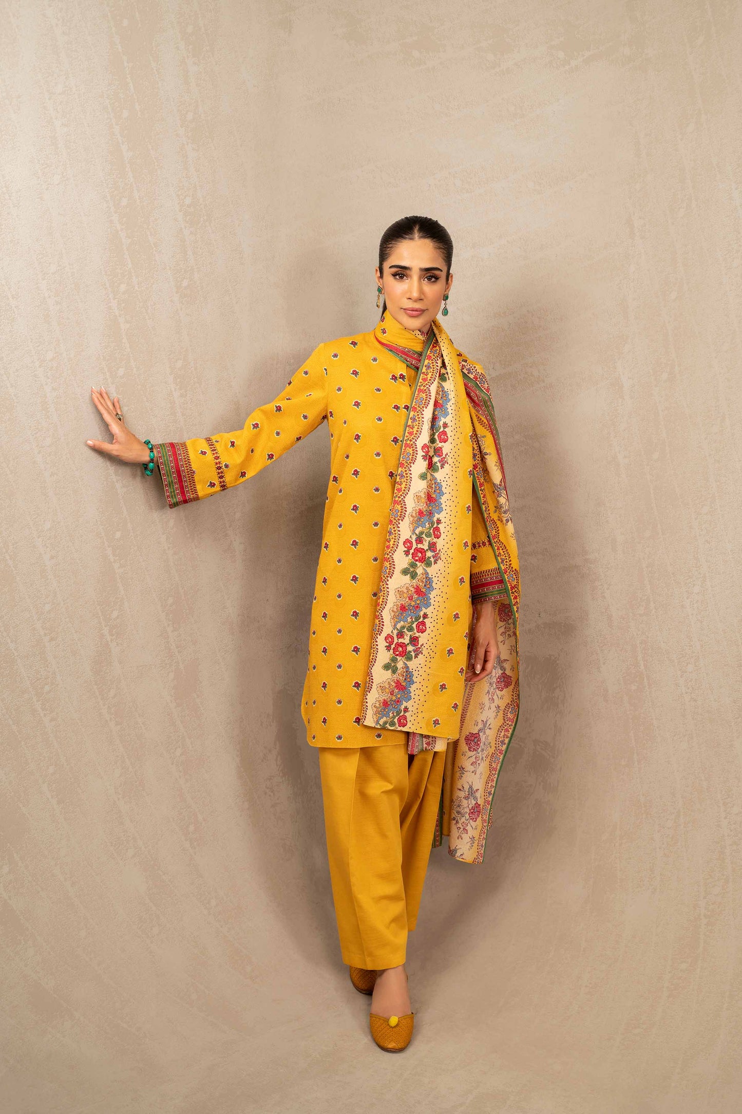 Nishat Linen - 3 Piece - Printed Suit - 42303225