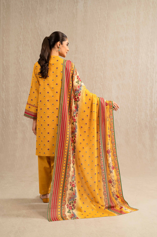 Nishat Linen - 3 Piece - Printed Suit - 42303225