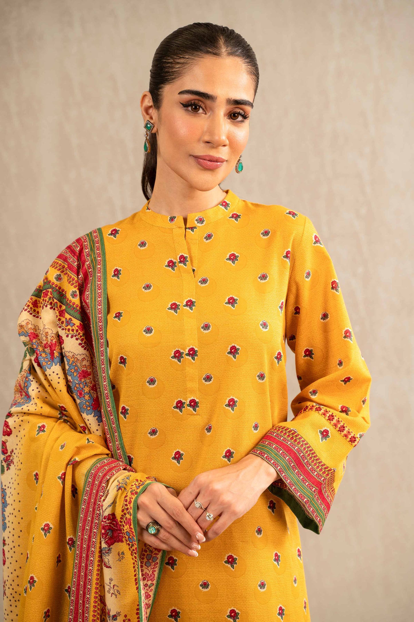 Nishat Linen - 3 Piece - Printed Suit - 42303225