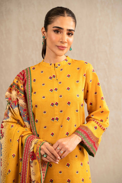 Nishat Linen - 3 Piece - Printed Suit - 42303225