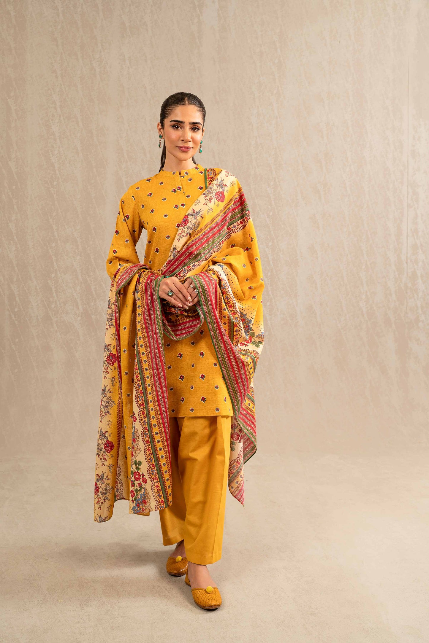 Nishat Linen - 3 Piece - Printed Suit - 42303225