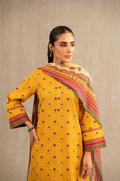 Nishat Linen - 3 Piece - Printed Suit - 42303225