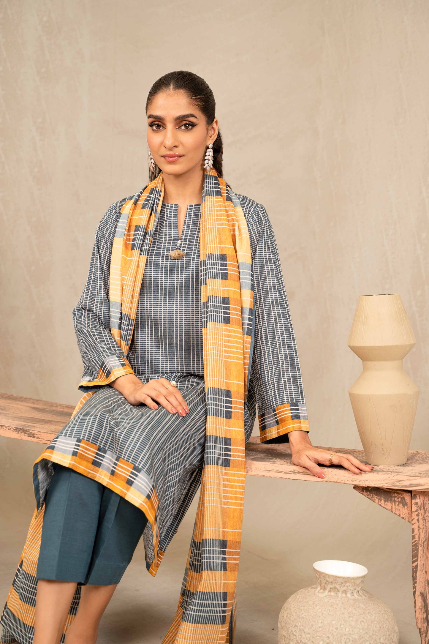 Nishat Linen - 3 Piece - Printed Suit - 42303226