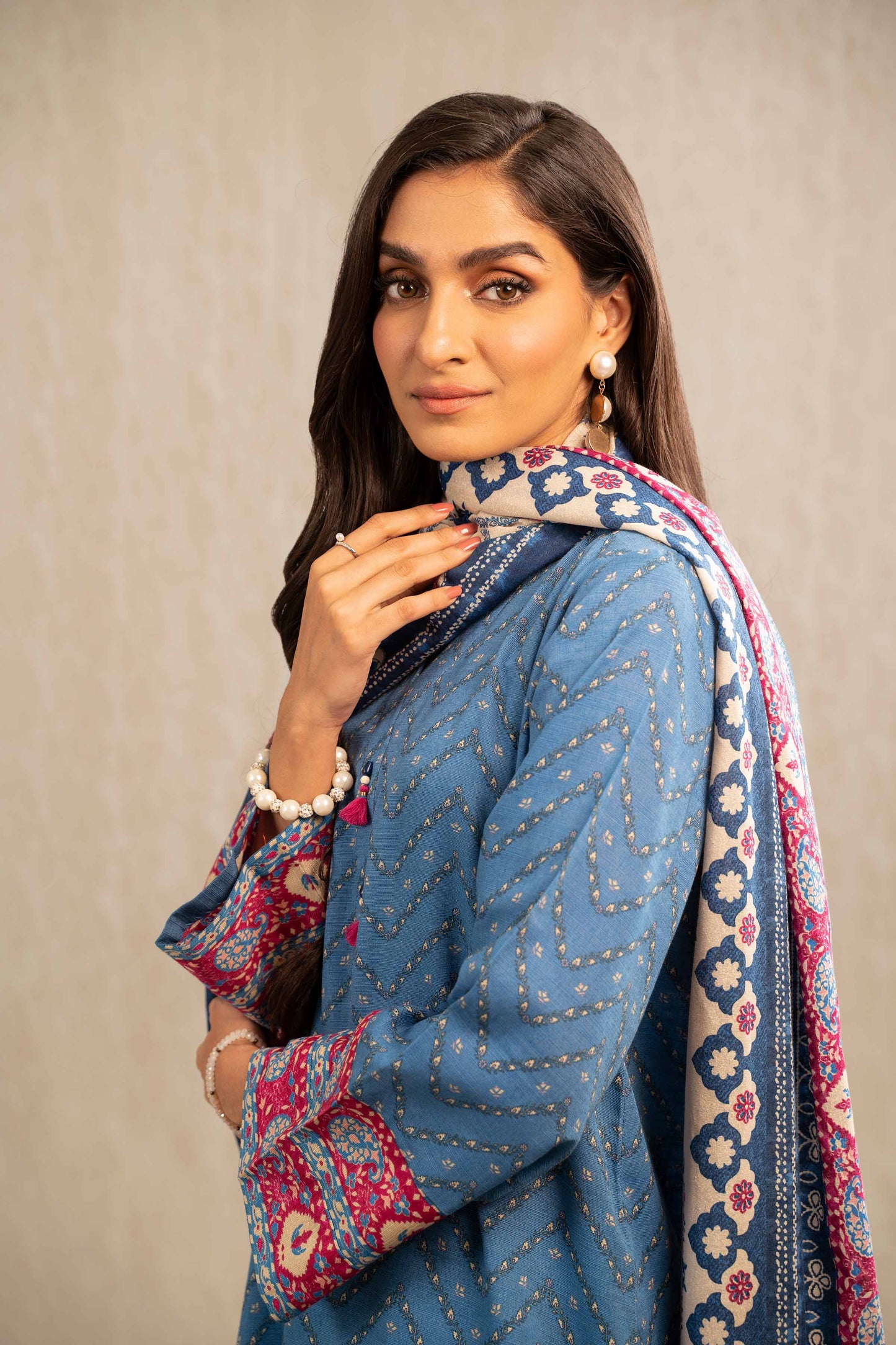 Nishat Linen - 3 Piece - Printed Suit - 42303227