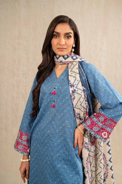 Nishat Linen - 3 Piece - Printed Suit - 42303227