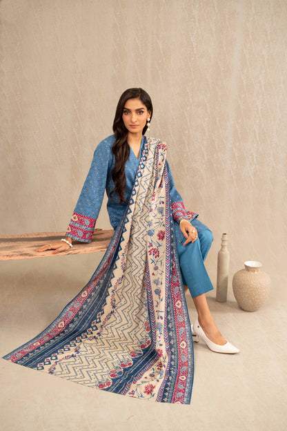 Nishat Linen - 3 Piece - Printed Suit - 42303227