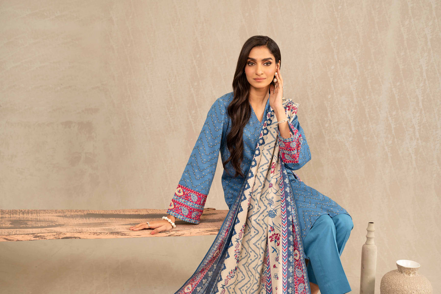 Nishat Linen - 3 Piece - Printed Suit - 42303227