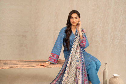 Nishat Linen - 3 Piece - Printed Suit - 42303227