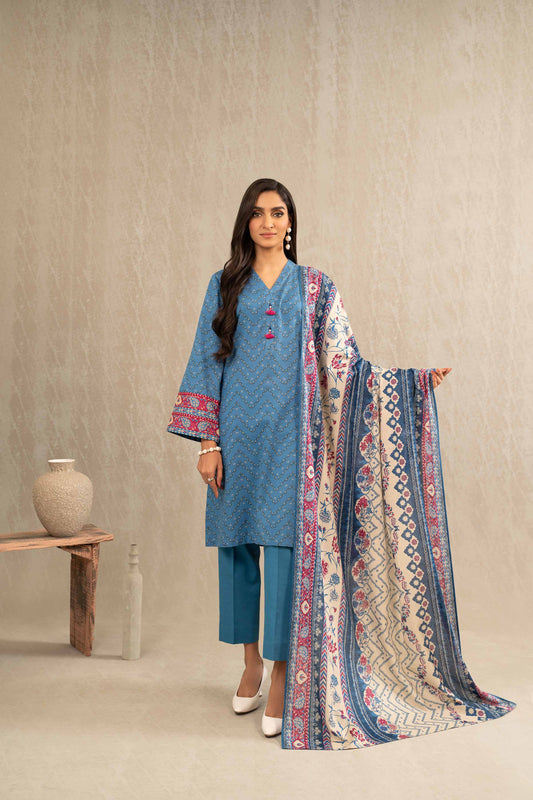 Nishat Linen - 3 Piece - Printed Suit - 42303227