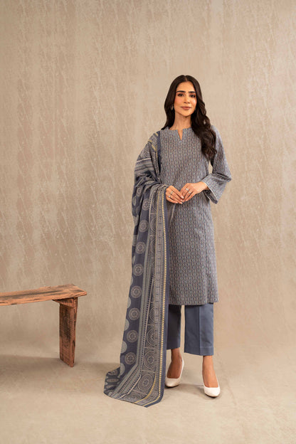 Nishat Linen - 3 Piece - Printed Suit - 42303228