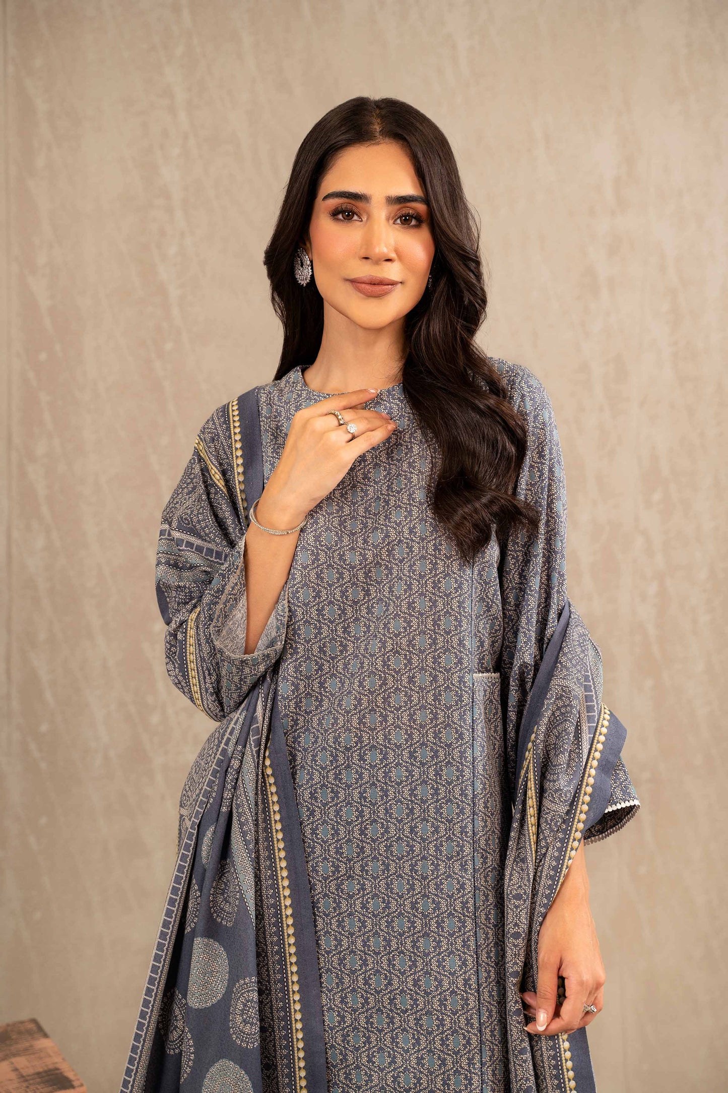 Nishat Linen - 3 Piece - Printed Suit - 42303228