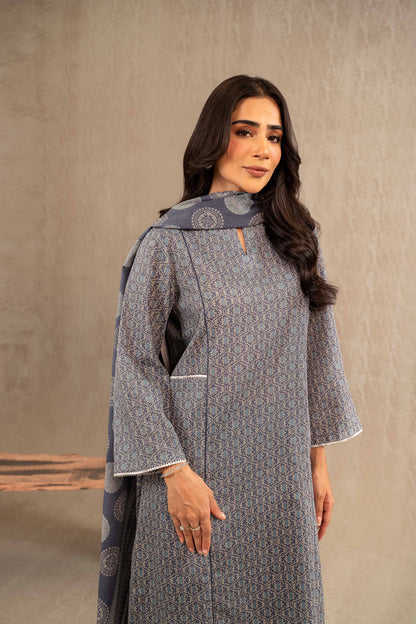 Nishat Linen - 3 Piece - Printed Suit - 42303228