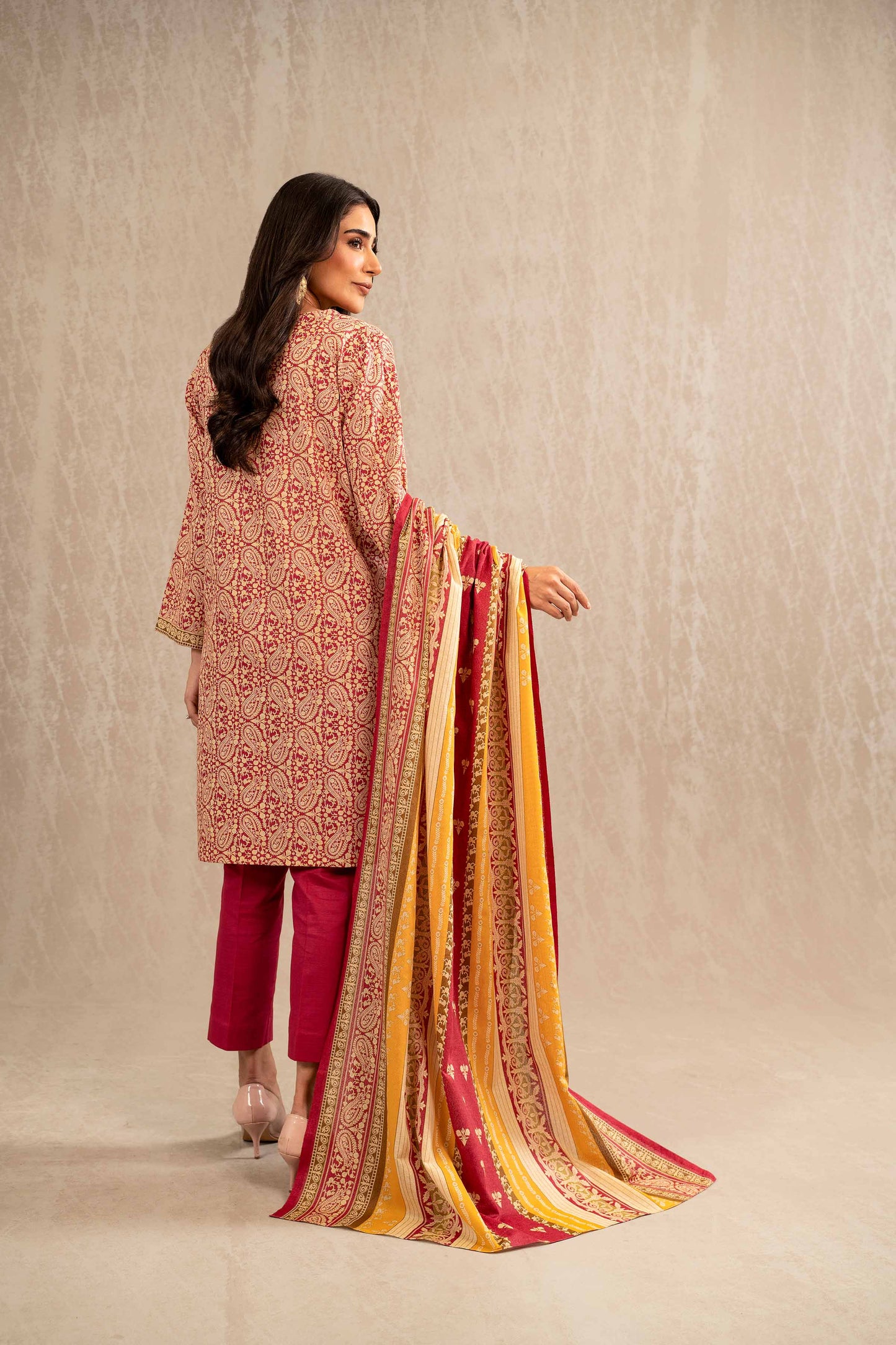 Nishat Linen - 3 Piece - Printed Suit - 42303229