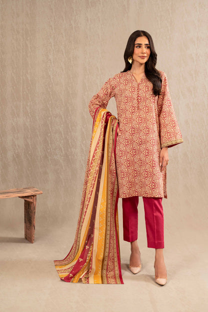 Nishat Linen - 3 Piece - Printed Suit - 42303229