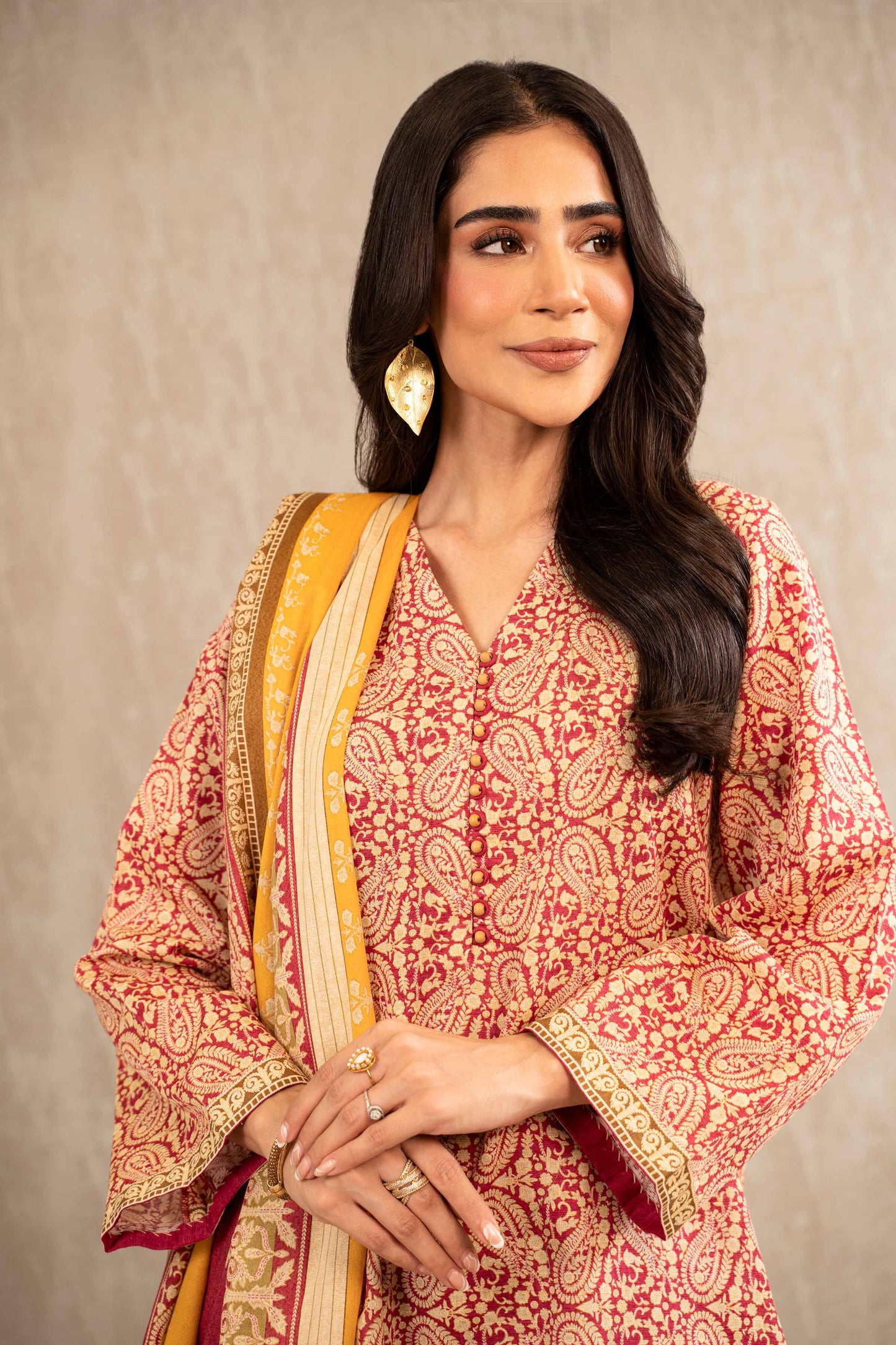 Nishat Linen - 3 Piece - Printed Suit - 42303229