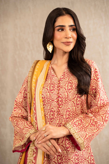 Nishat Linen - 3 Piece - Printed Suit - 42303229