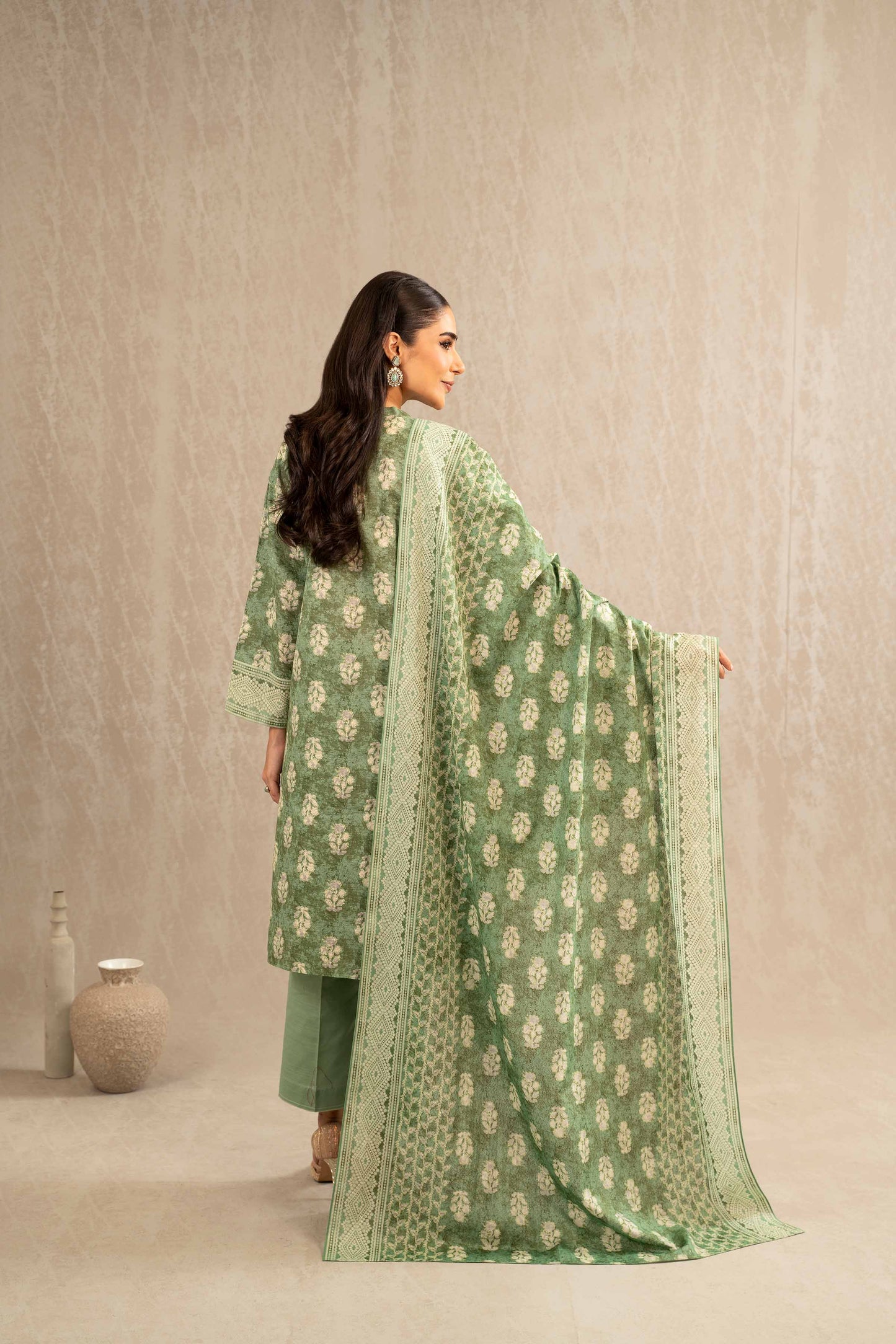 Nishat Linen - 3 Piece - Printed Suit - 42303231