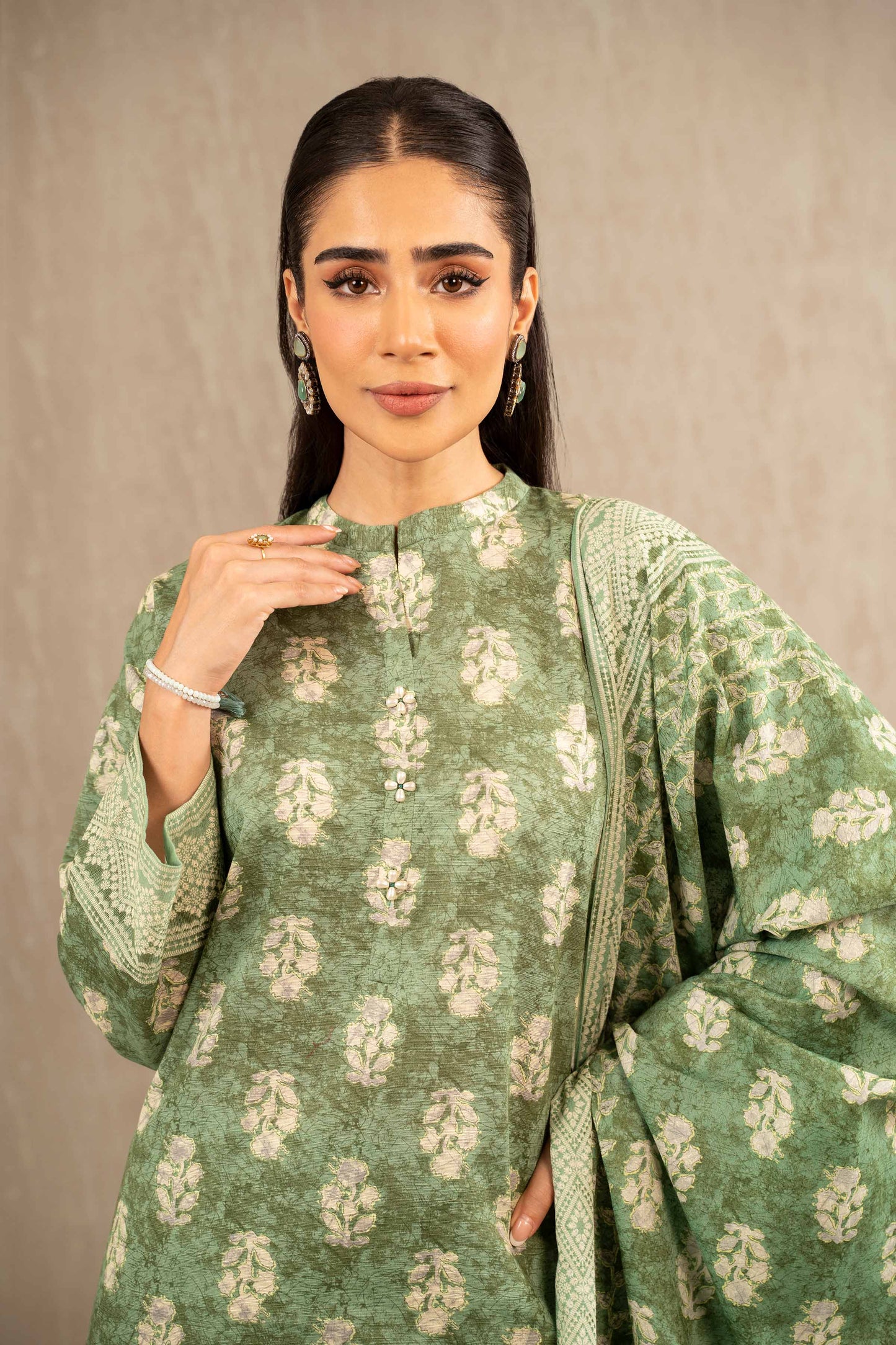 Nishat Linen - 3 Piece - Printed Suit - 42303231