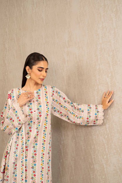 Nishat Linen - 3 Piece - Printed Suit - 42303233