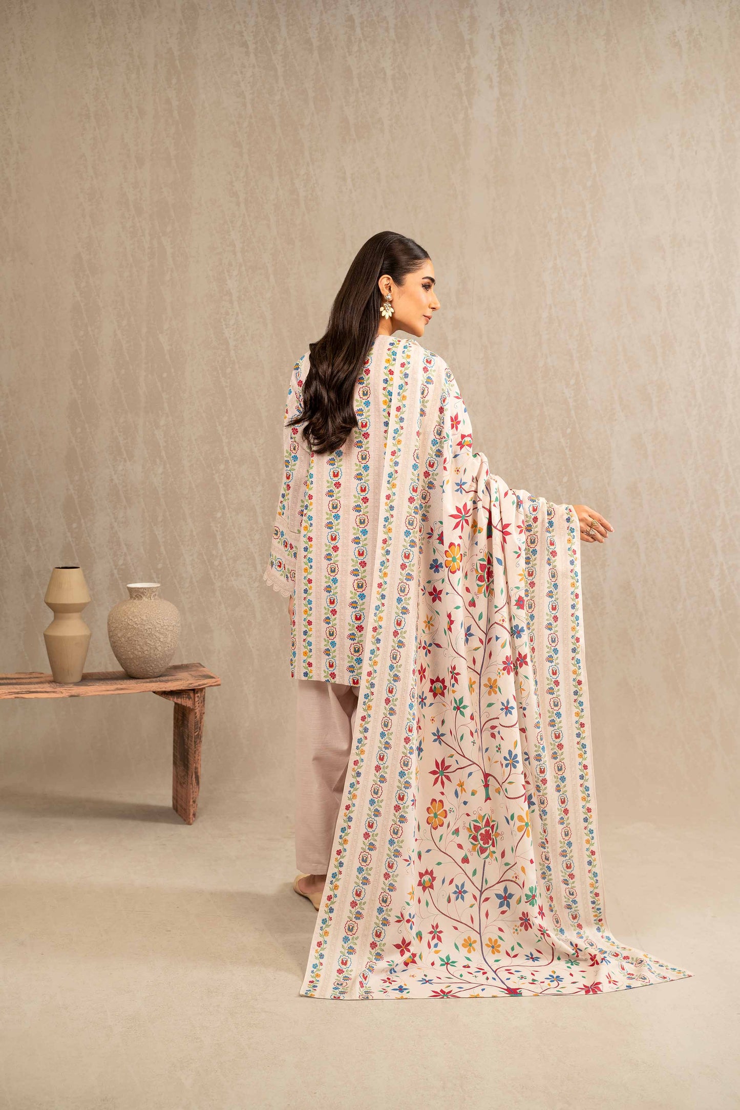 Nishat Linen - 3 Piece - Printed Suit - 42303233